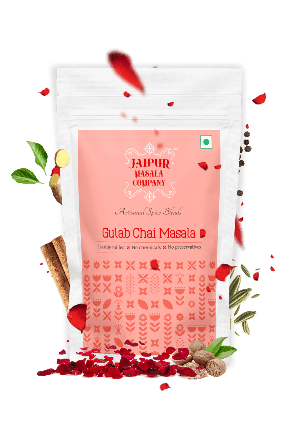 Jaipur Masala Company Gulab Chai Masala pack