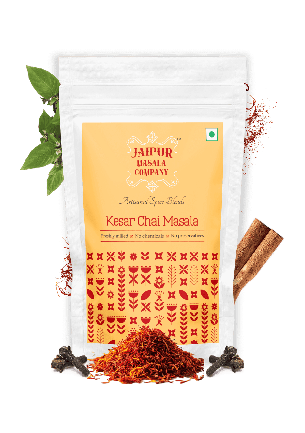 Jaipur Masala Company Kesar Chai Masala pack