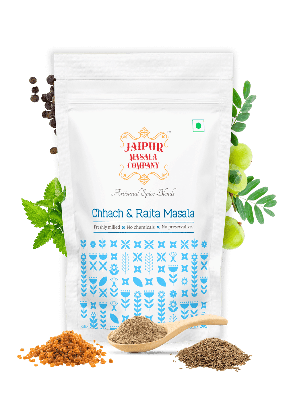 Jaipur Masala Company Chhach and Raita Masala pack